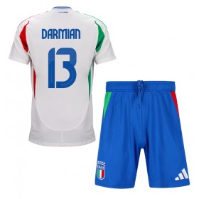 Italien Matteo Darmian #13 Auswärtstrikot EM 2024 Kurzarm (+ kurze hosen)